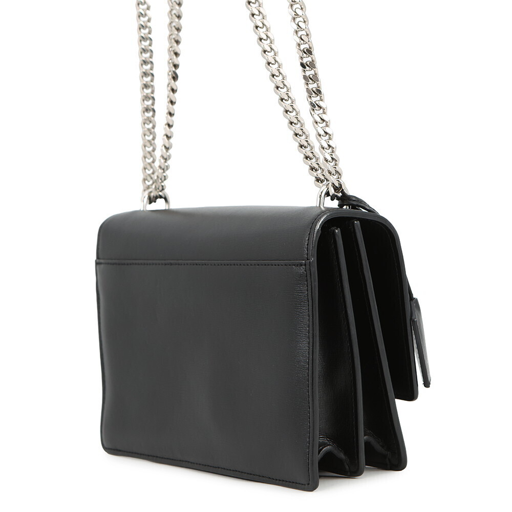 Saint Laurent Paris Chain Shoulder Bag Sunset Black - Picture 2 of 12